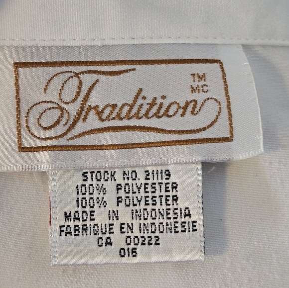 Vintage Classic Normcore Embroidered Blouse Coastal Grandma Chic XL 80s 90s - Picture 6 of 7